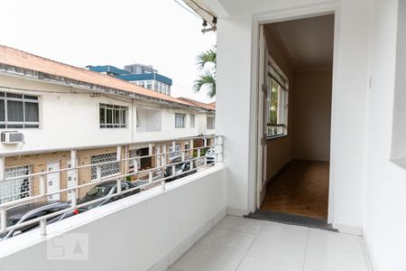 Sacada de casa de condomínio para alugar com 2 quartos, 121m² em Vila Matias, Santos