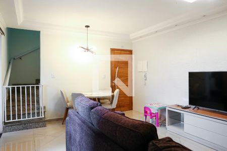 Sala de apartamento à venda com 3 quartos, 160m² em Parque das Nações, Santo André