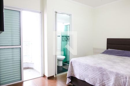 Suite 1 de apartamento à venda com 3 quartos, 160m² em Parque das Nações, Santo André