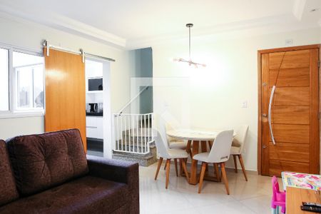 Sala de apartamento à venda com 3 quartos, 160m² em Parque das Nações, Santo André