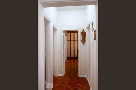 Corredor de apartamento à venda com 3 quartos, 98m² em Leblon, Rio de Janeiro