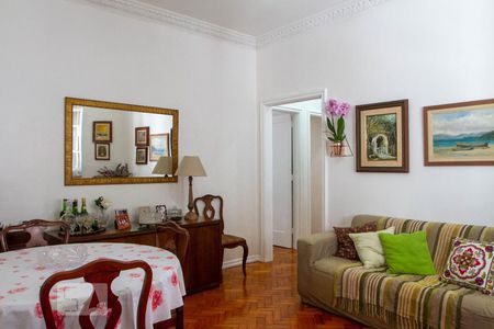 Sala de apartamento à venda com 3 quartos, 98m² em Leblon, Rio de Janeiro