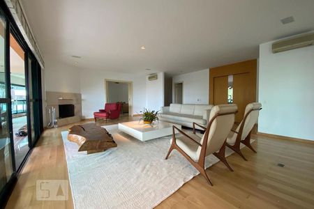 Sala de apartamento à venda com 4 quartos, 385m² em Jardim Fonte do Morumbi, São Paulo