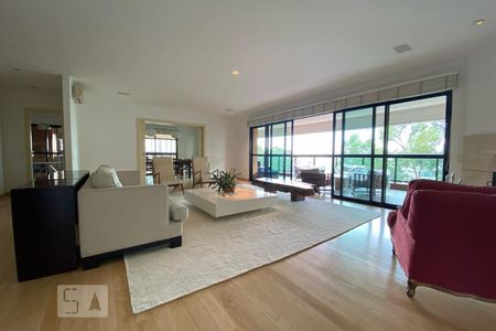 Sala de apartamento à venda com 4 quartos, 385m² em Jardim Fonte do Morumbi, São Paulo