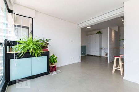 Studio à venda com 33m², 1 quarto e 1 vagaVaranda