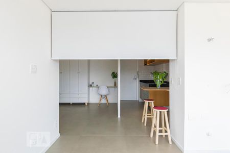 Studio à venda com 33m², 1 quarto e 1 vagaVaranda