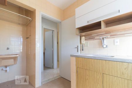 Cozinha de apartamento para alugar com 1 quarto, 33m² em Asa Norte, Brasília