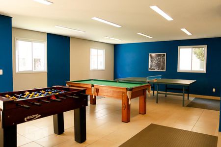 Apartamento para alugar com 55m², 2 quartos e 1 vagaÁrea Comum  - Salão de Jogos