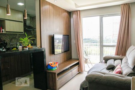 Sala de apartamento para alugar com 2 quartos, 55m² em Interlagos, São Paulo