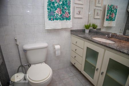 Banheiro da Suíte de apartamento à venda com 4 quartos, 277m² em Freguesia de Jacarepaguá, Rio de Janeiro