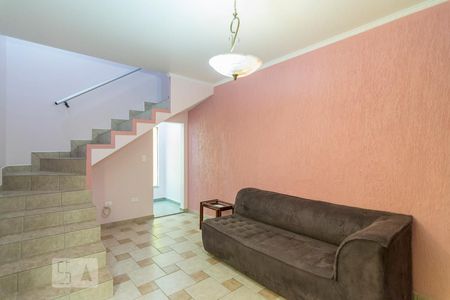 Sala de casa para alugar com 2 quartos, 70m² em Vila Bela Vista, Santo André