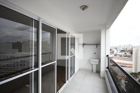 Varanda/Serviço de kitnet/studio para alugar com 1 quarto, 39m² em Cambuci, São Paulo