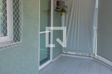 Varanda da Sala de apartamento para alugar com 2 quartos, 72m² em Tijuca, Rio de Janeiro