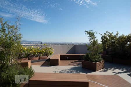 Apartamento para alugar com 33m², 1 quarto e sem vagaTerraço