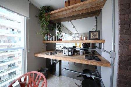 Apartamento à venda com 70m², 1 quarto e 1 vagaVaranda Gourmet