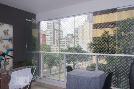 Studio para alugar com 34m², 1 quarto e 1 vagaVaranda