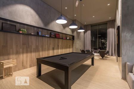 Studio à venda com 28m², 1 quarto e sem vagaSalao de Jogos