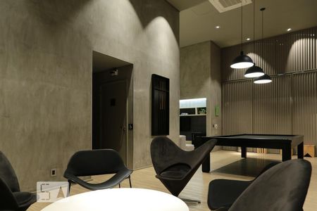 Studio à venda com 28m², 1 quarto e sem vagaSalao de Jogos