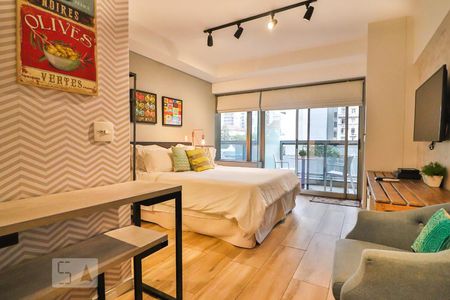 Sala/Quarto de kitnet/studio à venda com 1 quarto, 28m² em República, São Paulo