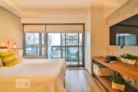 Sala/Quarto de kitnet/studio à venda com 1 quarto, 28m² em República, São Paulo