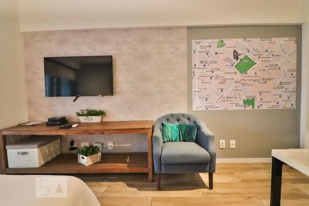 Studio à venda com 28m², 1 quarto e sem vagaSala/Quarto