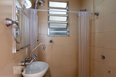 Banheiro do Quarto - Suíte de apartamento para alugar com 1 quarto, 35m² em Leblon, Rio de Janeiro