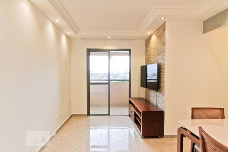 Sala de apartamento para alugar com 2 quartos, 51m² em Parque Peruche, São Paulo