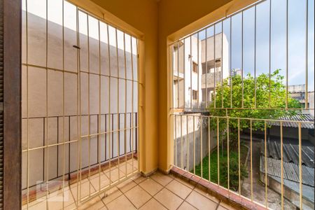 Varanda do Quarto 4 de casa para alugar com 4 quartos, 229m² em Vila Tibiriçá, Santo André