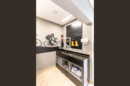Studio para alugar com 26m², 1 quarto e sem vaga Studio para alugar com 26m², 1 quarto e sem vagaÁrea comum - Bicicletário