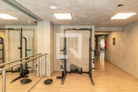 Studio para alugar com 26m², 1 quarto e sem vaga Studio para alugar com 26m², 1 quarto e sem vagaÁrea comum - Academia