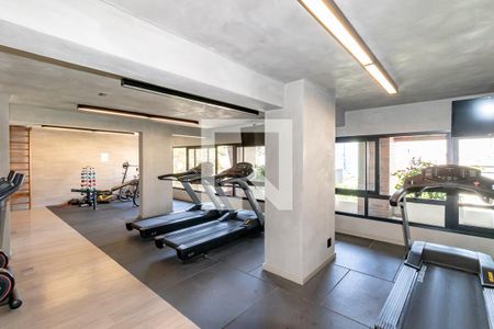 Studio para alugar com 26m², 1 quarto e sem vaga Studio para alugar com 26m², 1 quarto e sem vagaÁrea comum - Academia