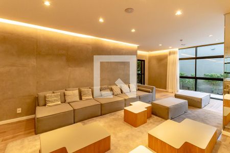 Studio para alugar com 26m², 1 quarto e sem vaga Studio para alugar com 26m², 1 quarto e sem vagaÁrea comum - Salão de festas