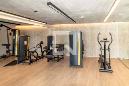 Studio para alugar com 26m², 1 quarto e sem vaga Studio para alugar com 26m², 1 quarto e sem vagaÁrea comum - Academia