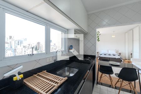 Studio para alugar com 36m², 1 quarto e sem vagaCozinha e Área de Serviço