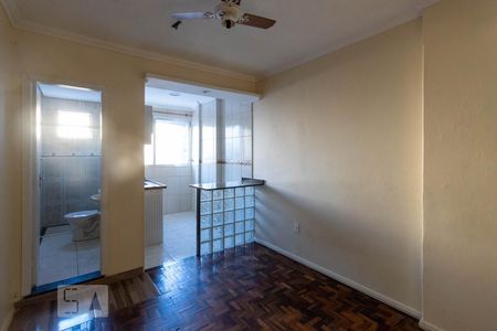 Sala de Estar de apartamento à venda com 1 quarto, 33m² em Centro Histórico, Porto Alegre