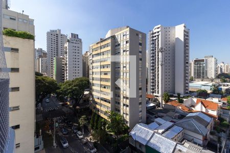 Vista/Varanda de apartamento à venda com 2 quartos, 60m² em Jardim Paulista, São Paulo