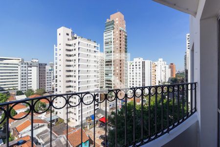 Vista/Varanda de apartamento à venda com 2 quartos, 60m² em Jardim Paulista, São Paulo
