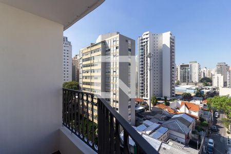 Vista/Varanda de apartamento à venda com 2 quartos, 60m² em Jardim Paulista, São Paulo