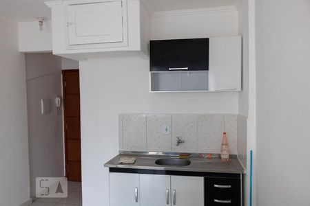 Cozinha de kitnet/studio para alugar com 1 quarto, 28m² em Vila Buarque, São Paulo