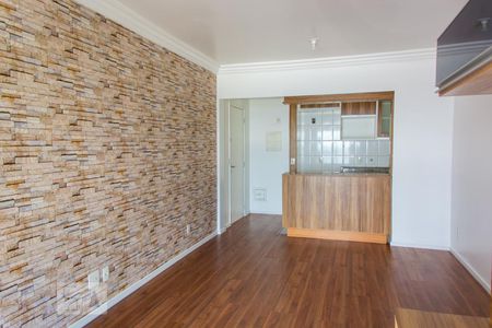 Sala de apartamento para alugar com 3 quartos, 77m² em Campestre, Santo André