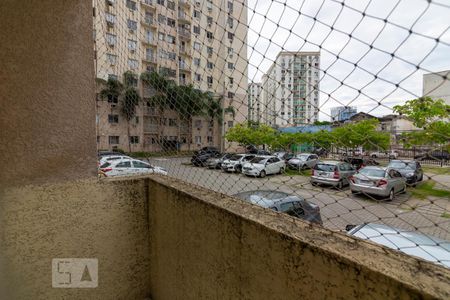 Varanda da Sala de apartamento à venda com 2 quartos, 48m² em São Cristóvão, Rio de Janeiro