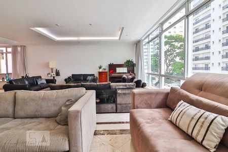Sala de apartamento à venda com 4 quartos, 270m² em Santa Cecília, São Paulo