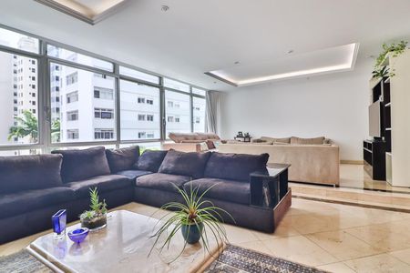 Sala de apartamento à venda com 4 quartos, 270m² em Santa Cecília, São Paulo