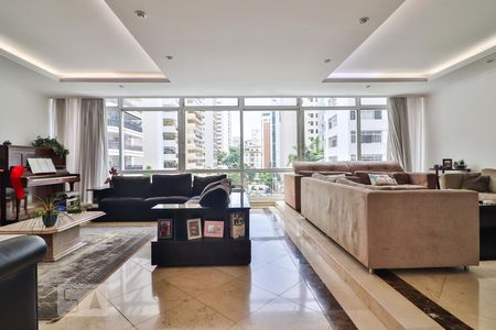 Sala de apartamento à venda com 4 quartos, 270m² em Santa Cecília, São Paulo