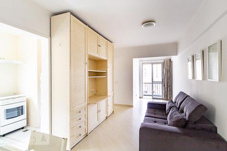 Sala de apartamento para alugar com 1 quarto, 42m² em Jardim Paulista, São Paulo