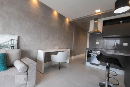 Sala de apartamento para alugar com 1 quarto, 67m² em Vila Nova Conceição, São Paulo