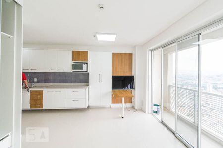 Quarto / Cozinha de kitnet/studio para alugar com 1 quarto, 34m² em Centro, Osasco