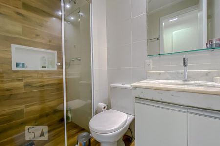 Apartamento para alugar com 73m², 2 quartos e 2 vagasBanheiro da Suite