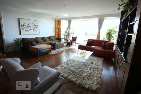 Sala de apartamento para alugar com 4 quartos, 210m² em Campo Belo, São Paulo