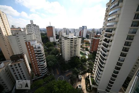 Vista de apartamento à venda com 4 quartos, 210m² em Campo Belo, São Paulo